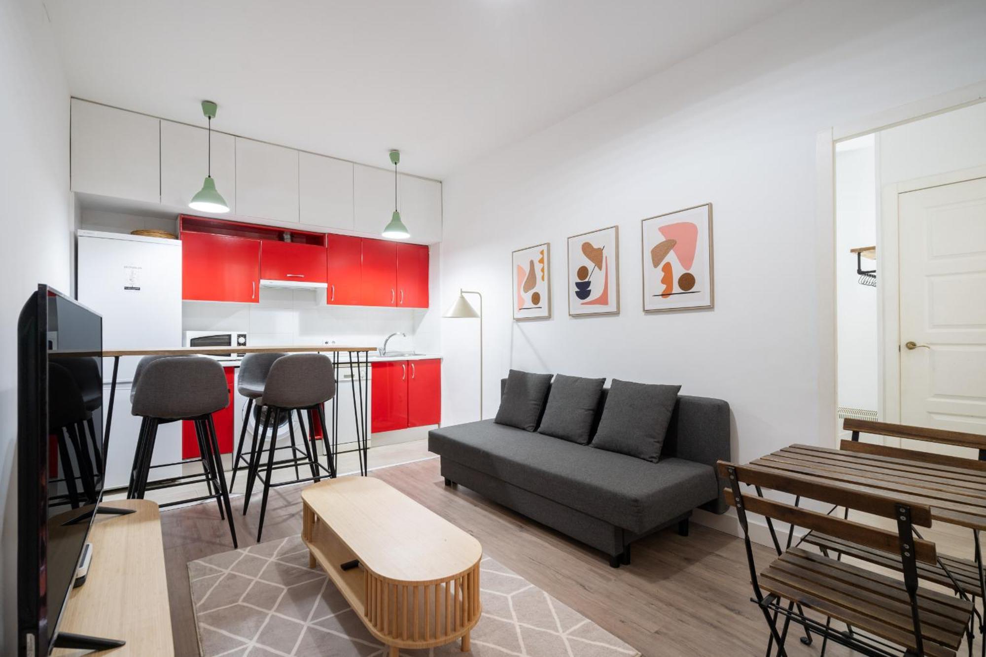 Apartamento En Chueca Para 4 Personas Alquiler Temporal Madrid Kültér fotó
